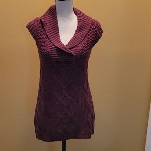 Cute Doll Sweater 💓 (Wine)